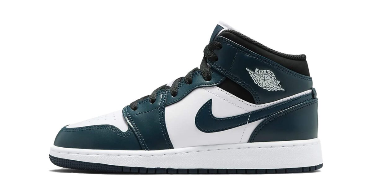 jordan mid dark teal