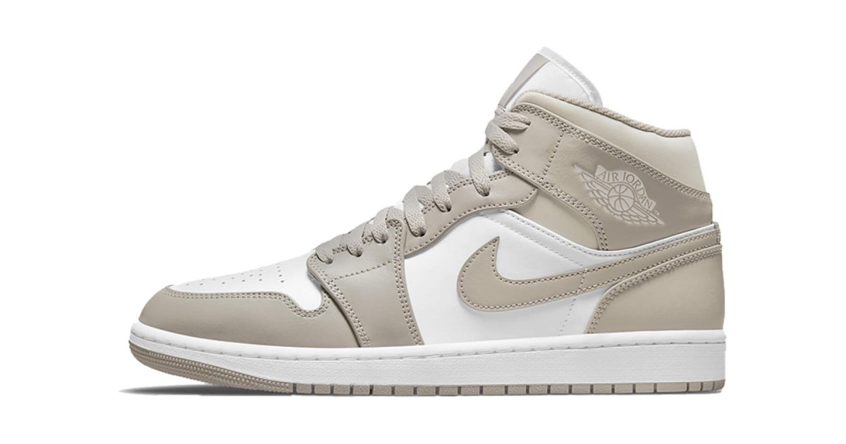 Jordan 1 Mid Linen - 100% Authentiek