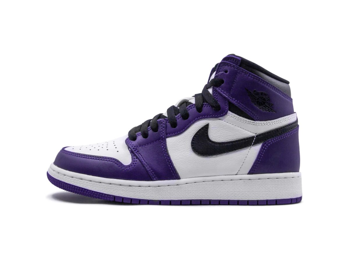 jordan 1 mid court purple white