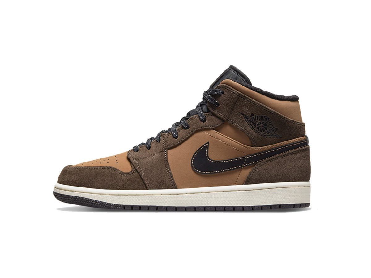 Jordan 1 Mid Earth Tone - 100% Authentiek