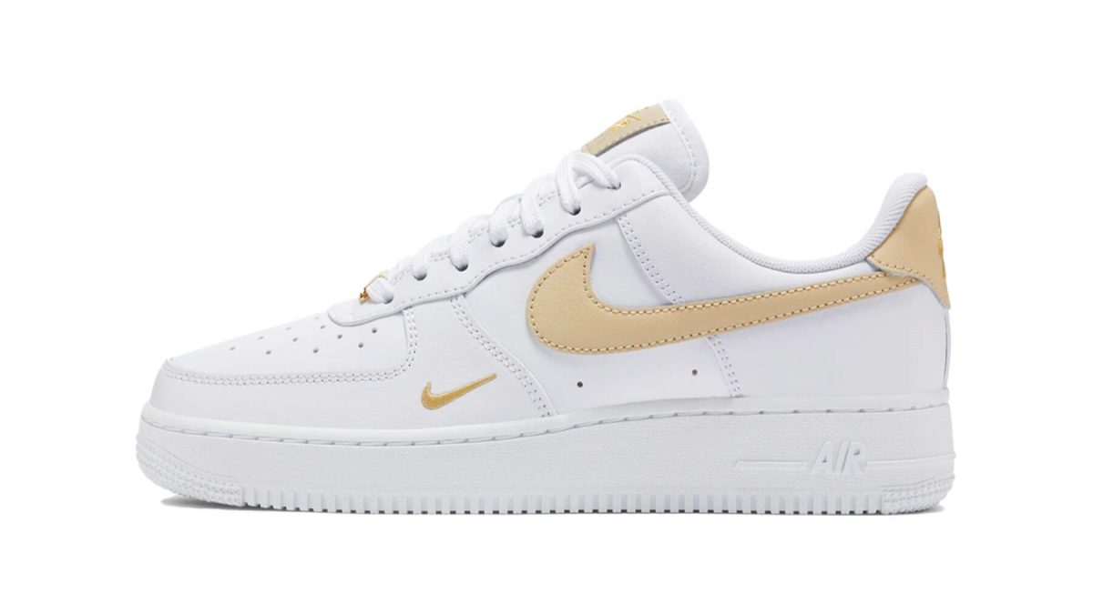 Nike Air Force 1 Low '07 Essential White Beige - 100% Authentiek
