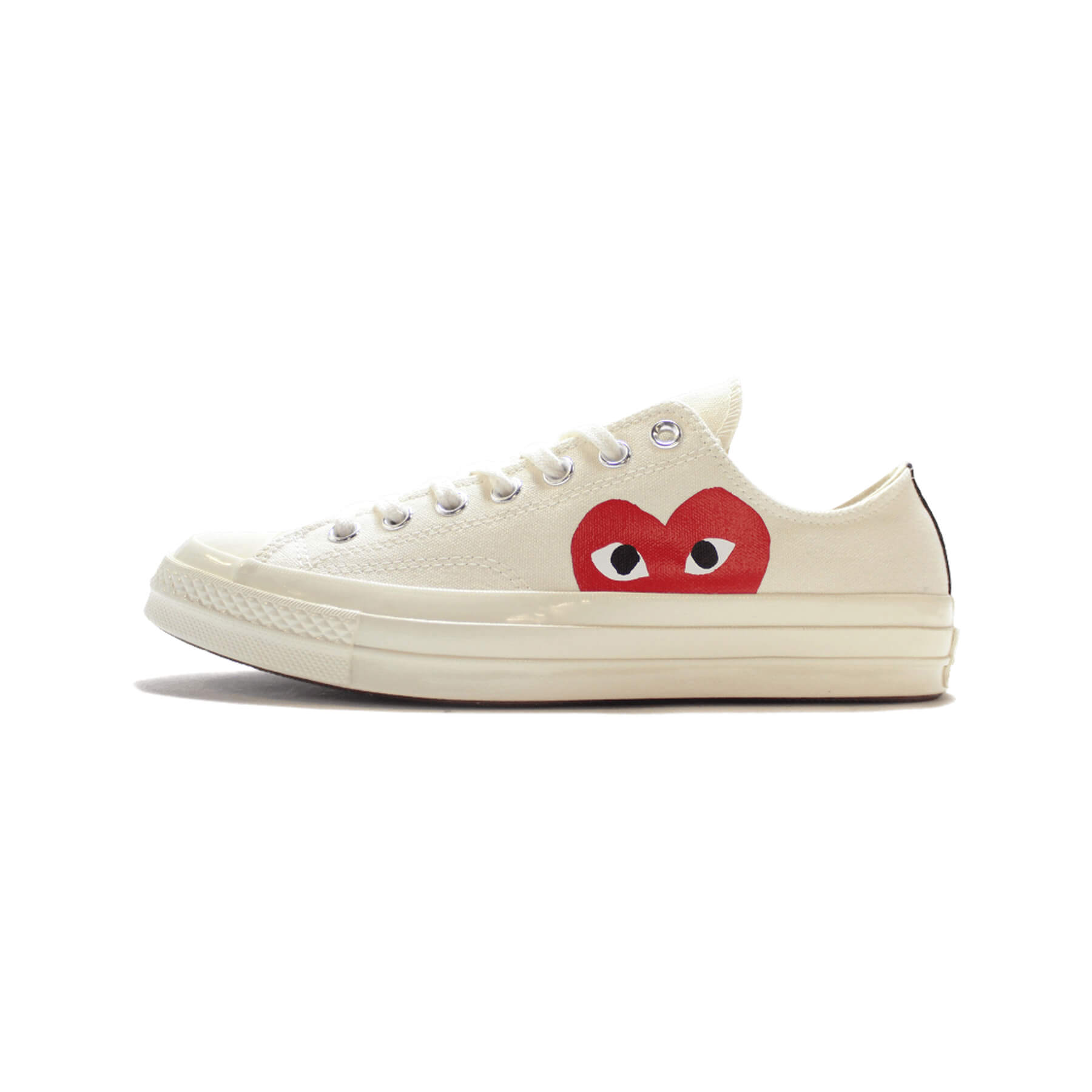 Converse Chuck 70s Ox CDG Play White - Fast Delivery