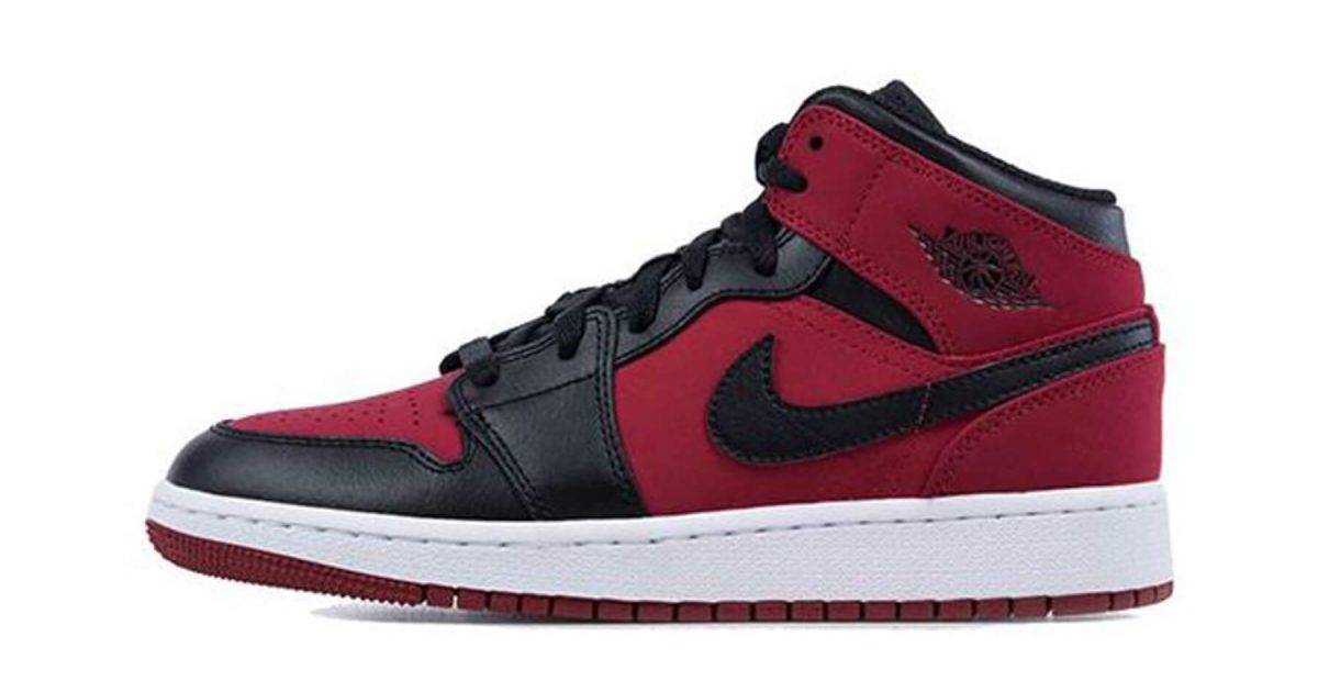 mid jordan 1 gym red