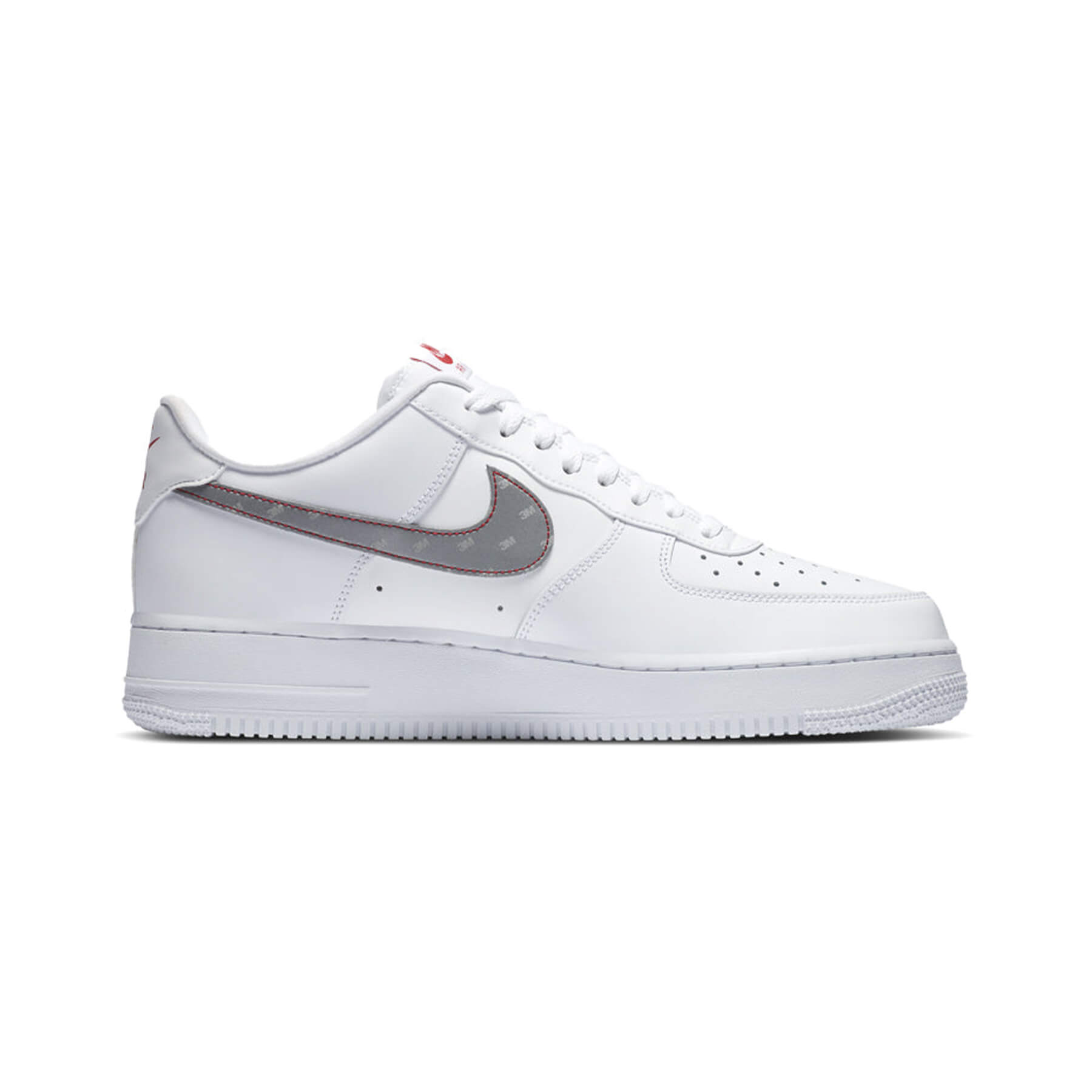 Nike Air Force 1 Low 3M Swoosh White - Fast Delivery