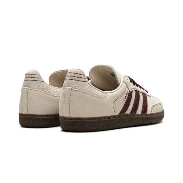 adidas Samba OG 'Wonder White Maroon' (W)_3