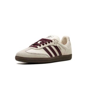 adidas Samba OG 'Wonder White Maroon' (W)_4