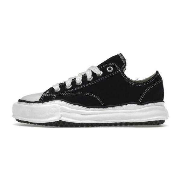 Maison Mihara Yasuhiro Hank OG Sole Canvas Low Black_1